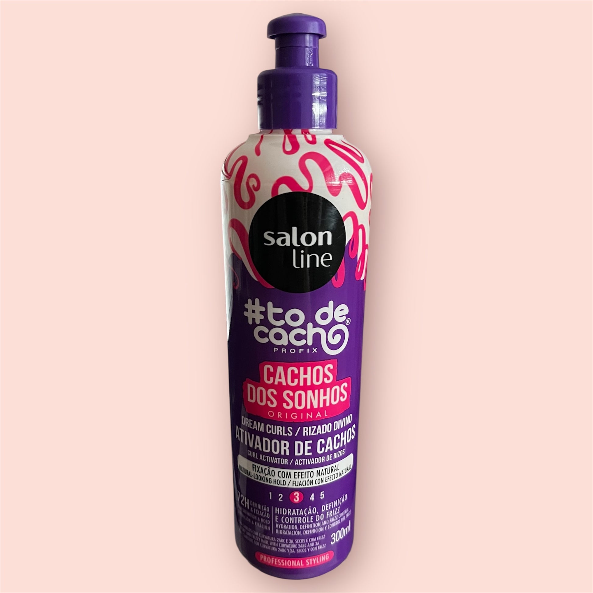 💖✨ Ativador de Cachos To de Cacho – Cachos dos Sonhos 300ml | Salon Line