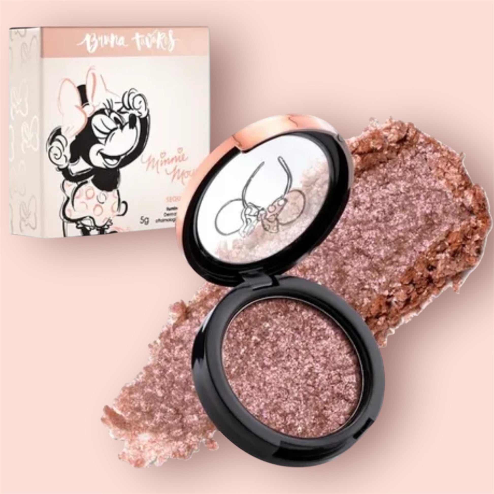 ✨💎 Iluminador Compacto BT Mirror Sequin Effect – Bruna Tavares