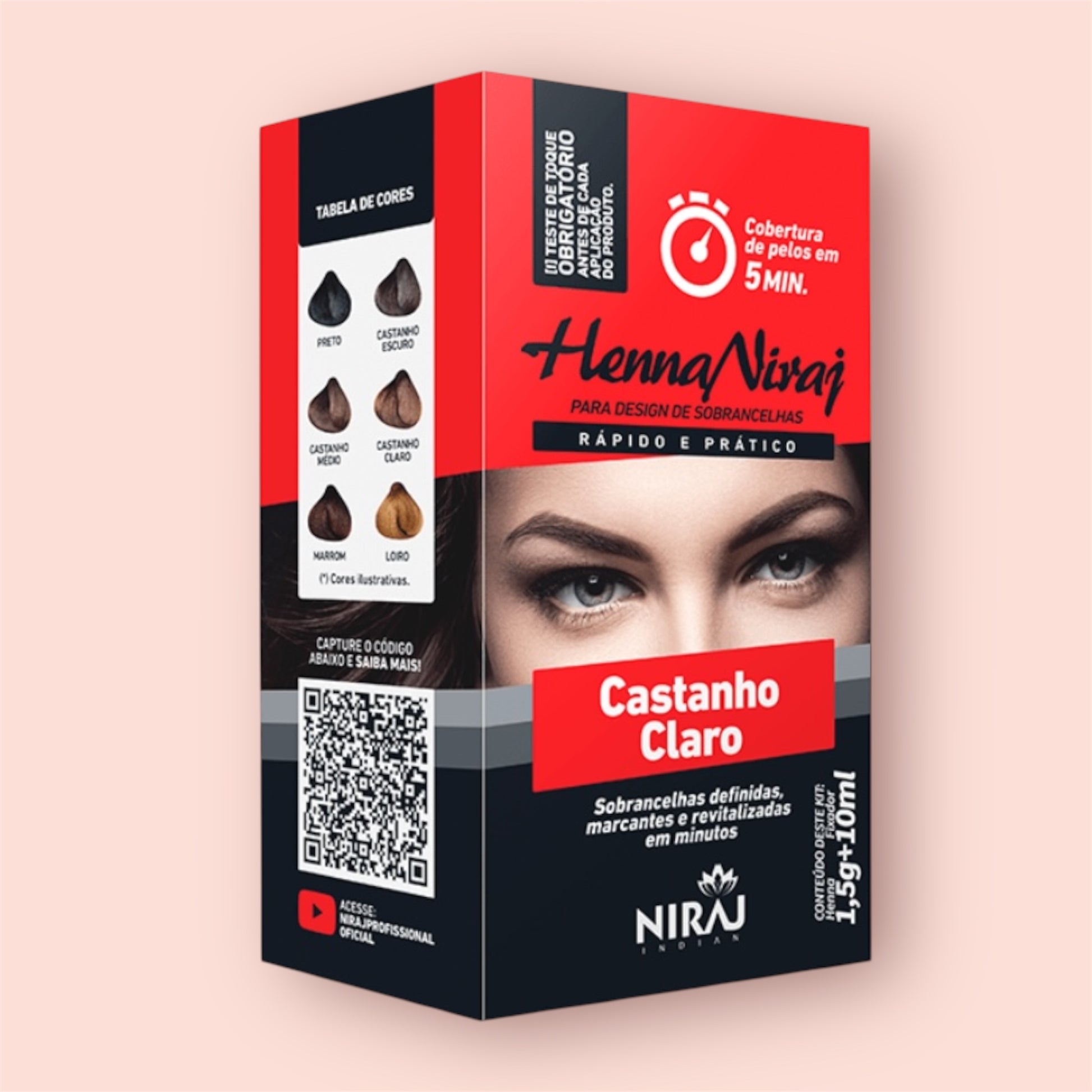 🖌️ Henna para Sobrancelhas – Niraj