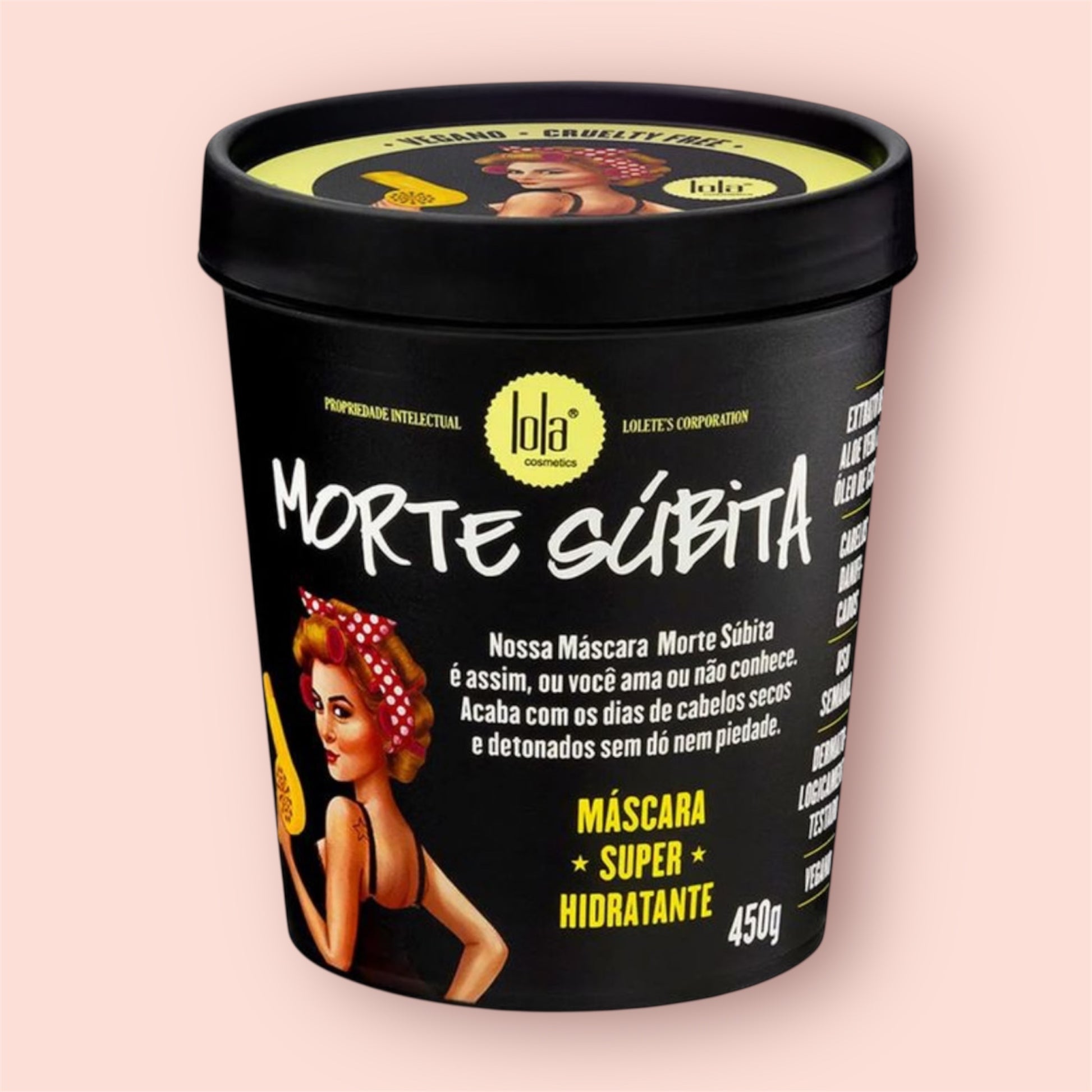 💀💧 Máscara Super Hidratante Morte Súbita – Lola Cosmetics
