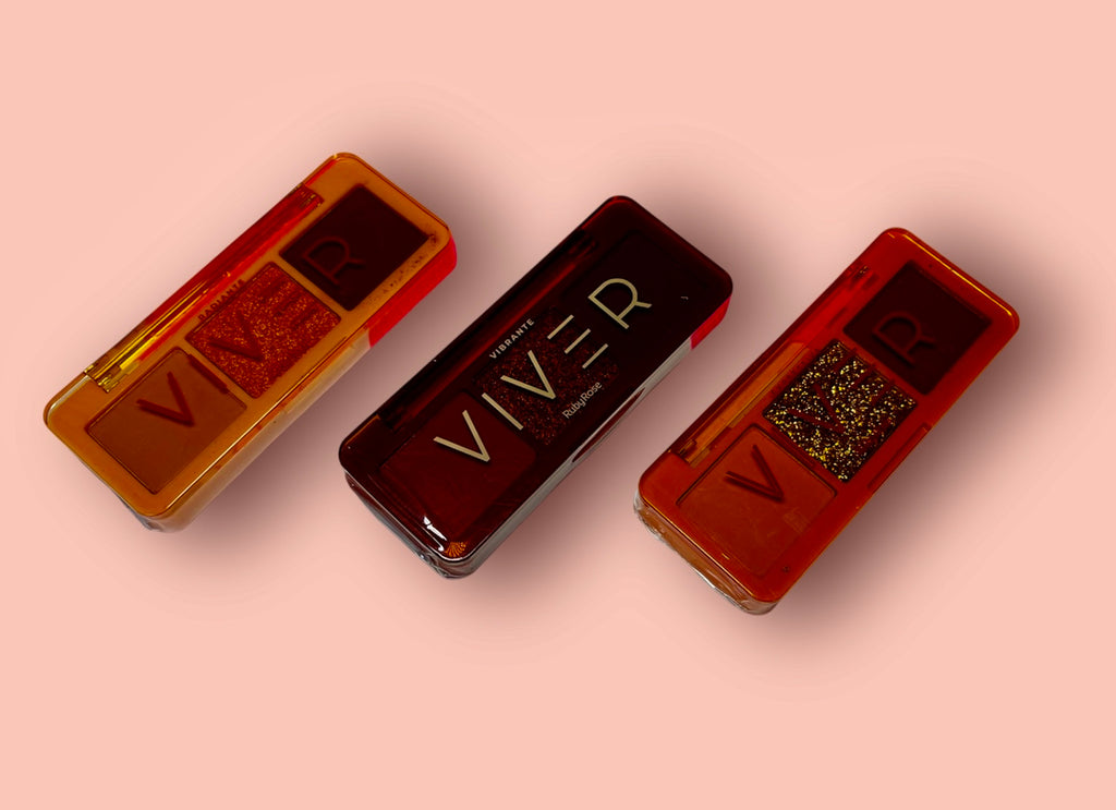 ✨ Paleta Trio de Sombras Viver – Ruby Rose