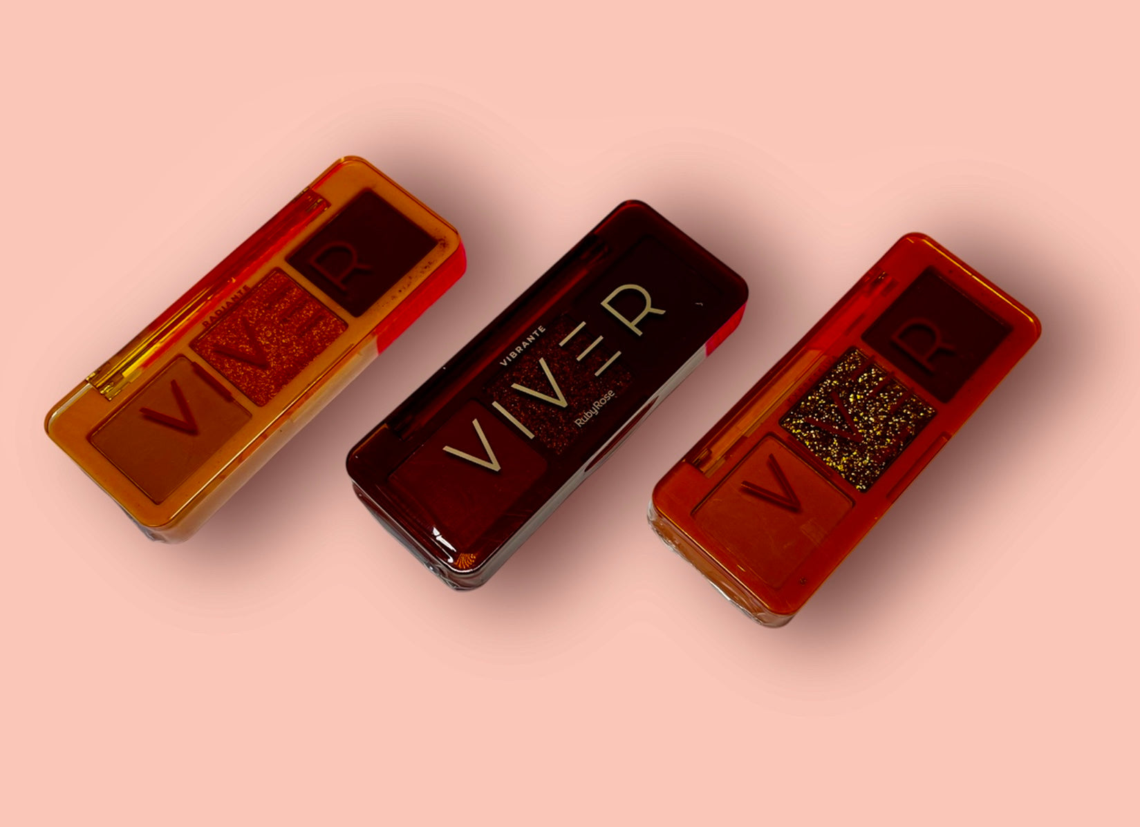 ✨ Paleta Trio de Sombras Viver – Ruby Rose