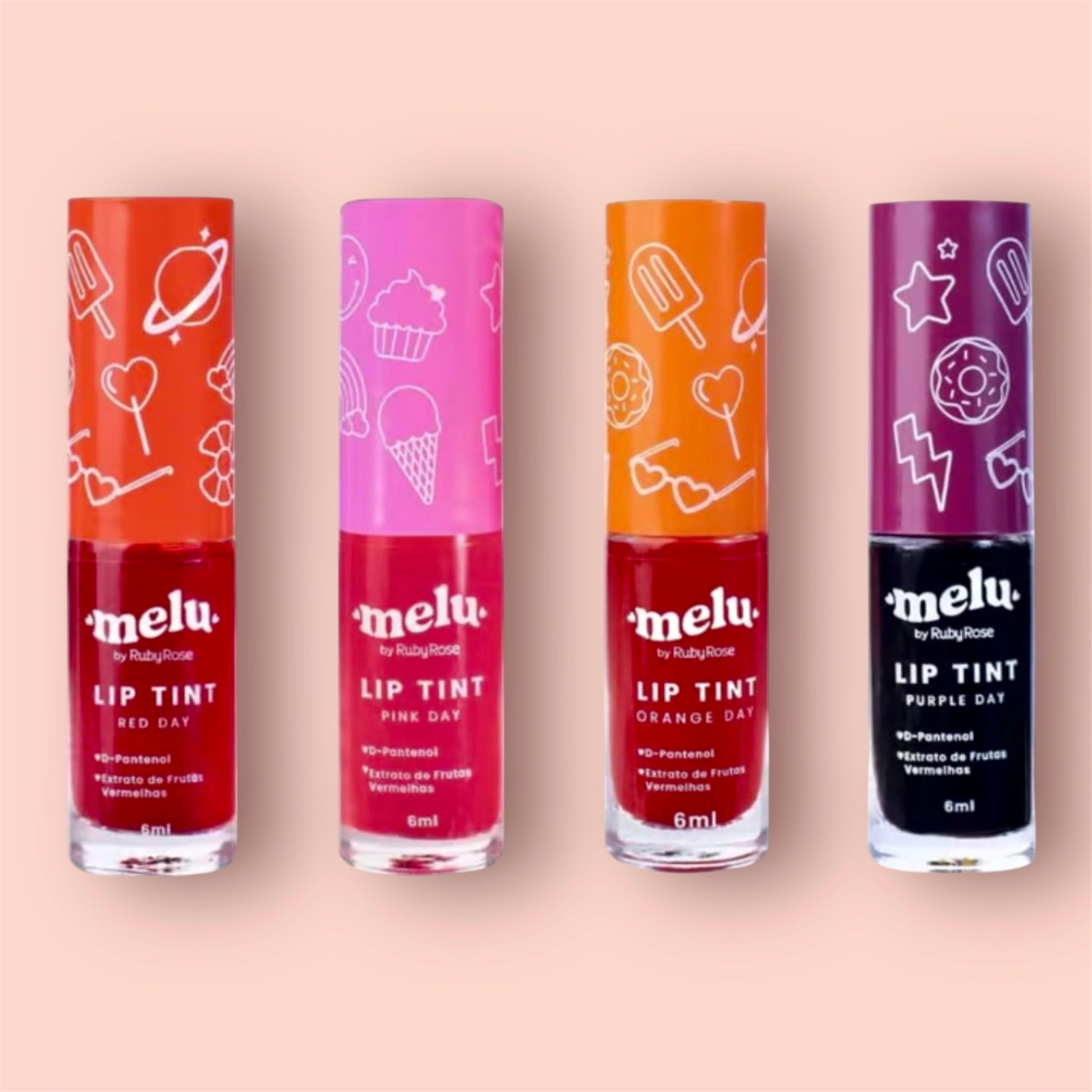 🍓💧 Lip Tint Melu – Ruby Rose