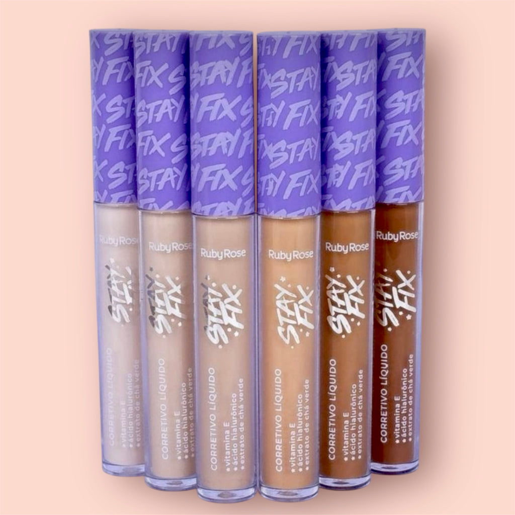 🧴✨ Stay Fix Corretivo Líquido – Ruby Rose