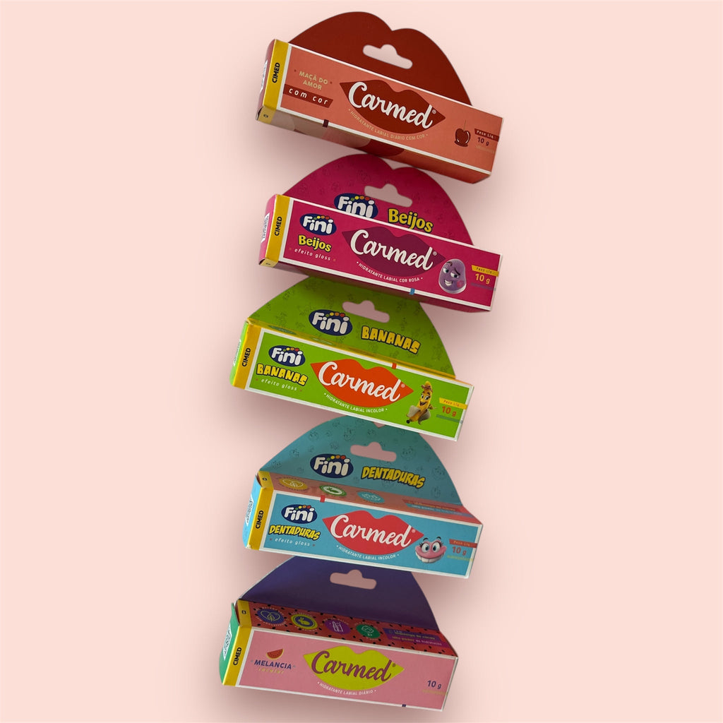💋 Carmed Gloss Labial – Hidratação com Brilho!