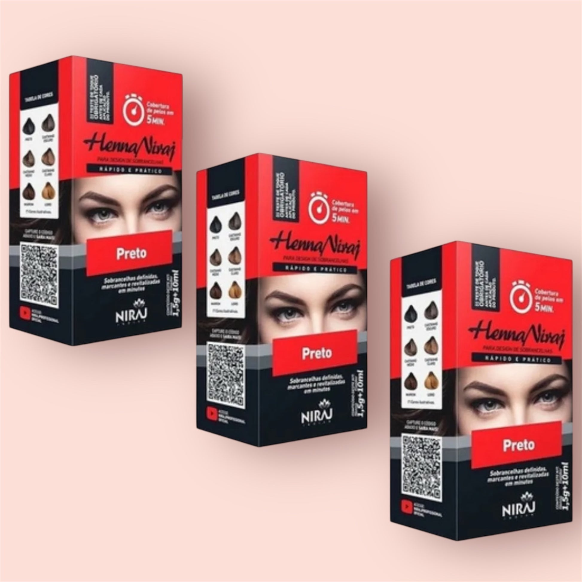 🖌️ Henna para Sobrancelhas – Niraj